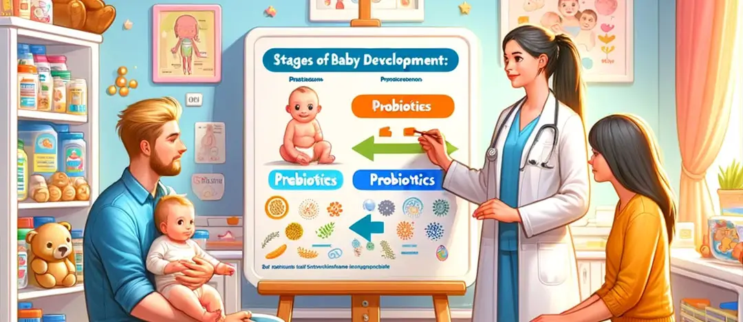Stages of Baby Development: The Role of Prebiotics and Probiotics