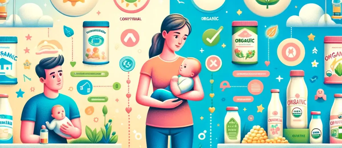 The Ultimate Comparison: Conventional vs. Organic Baby Formula