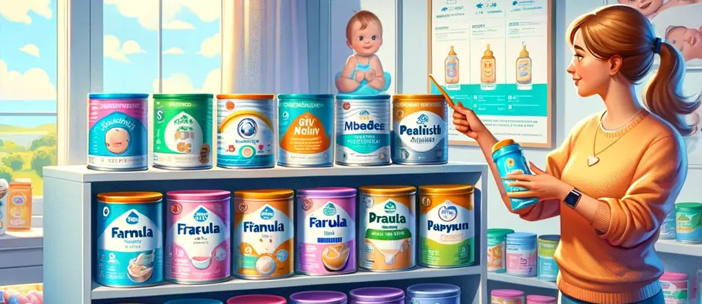 Different Types of Baby Formulas
