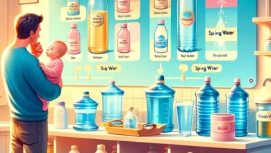 Types of Water Available for Baby Formula